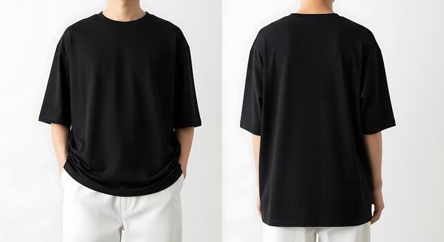 Premium Black Oversized T-Shirt for Everyday Street Style