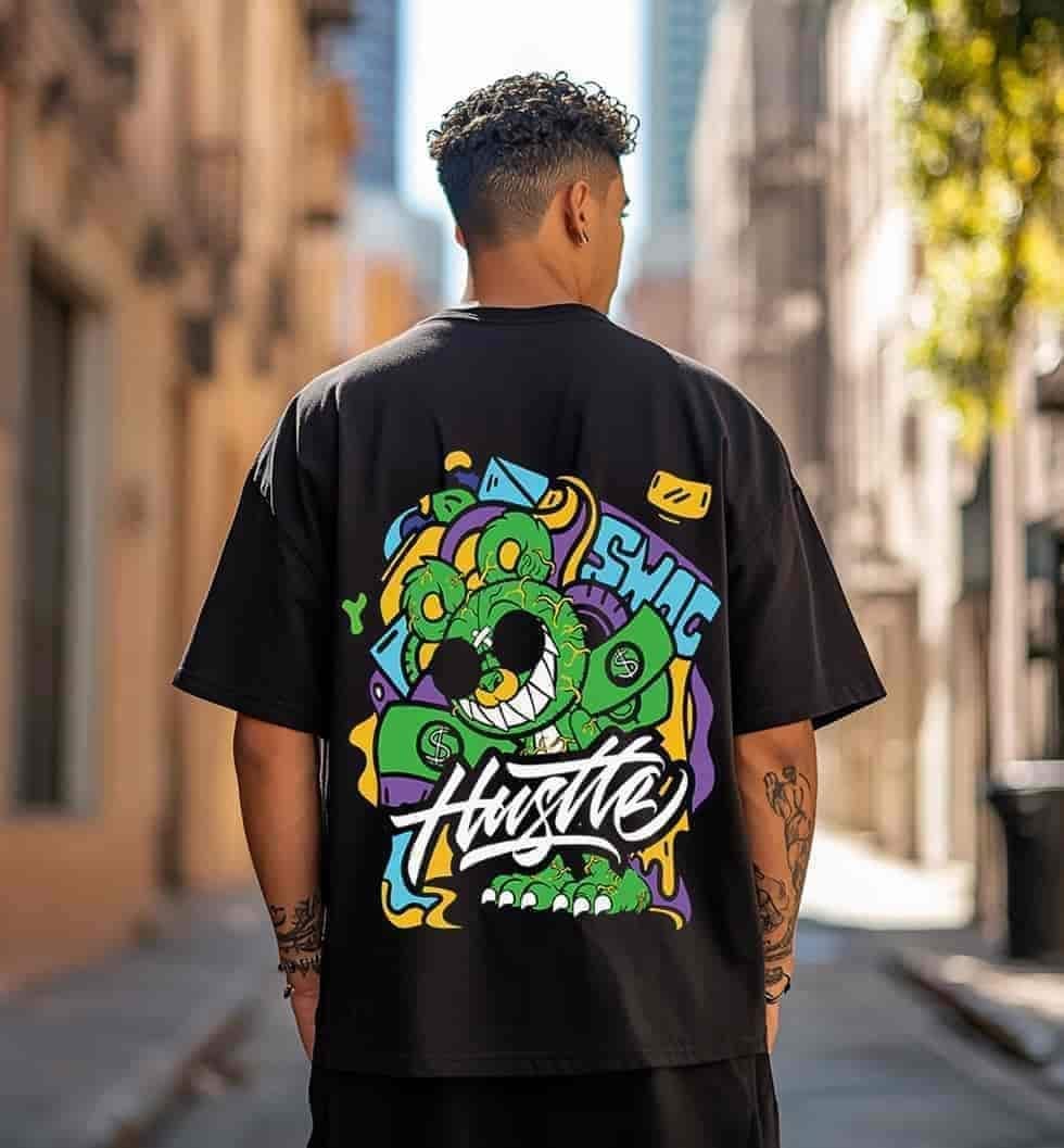 Black Oversized T-Shirt for Bold Streetwear Style