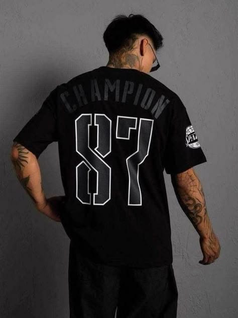 Black Oversized T-Shirt for Bold Streetwear Style