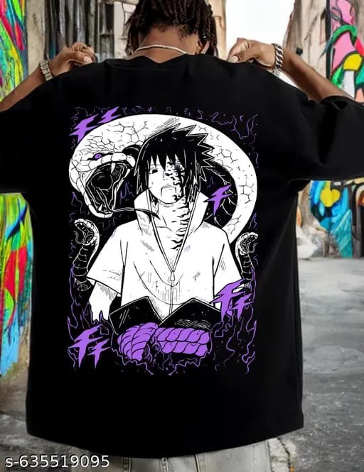 Black Oversized T-Shirt for Everyday Street Style