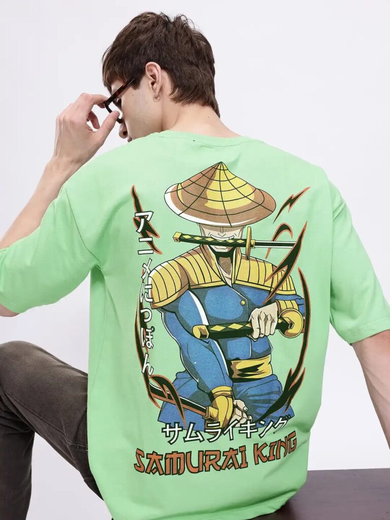Light Green Oversized T-Shirt for Everyday Street Style