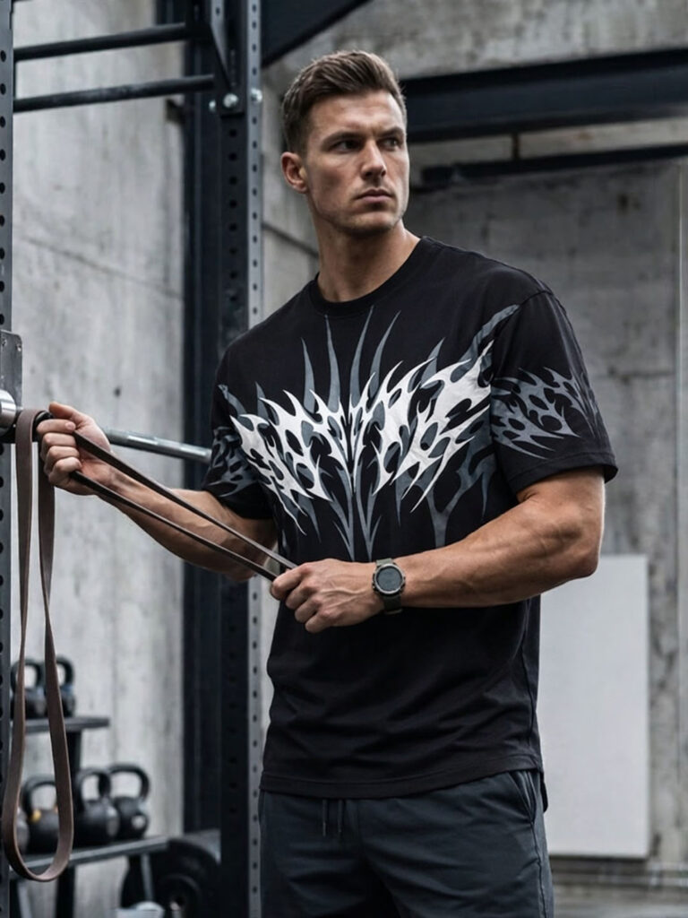 Gym Oversized T-Shirt for Training & Active Workouts