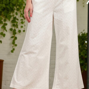 Cream Palazzo Pants for Comfortable Everyday Styling (Copy)