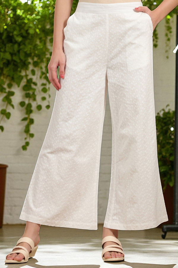 Cream Palazzo Pants for Comfortable Everyday Styling (Copy)